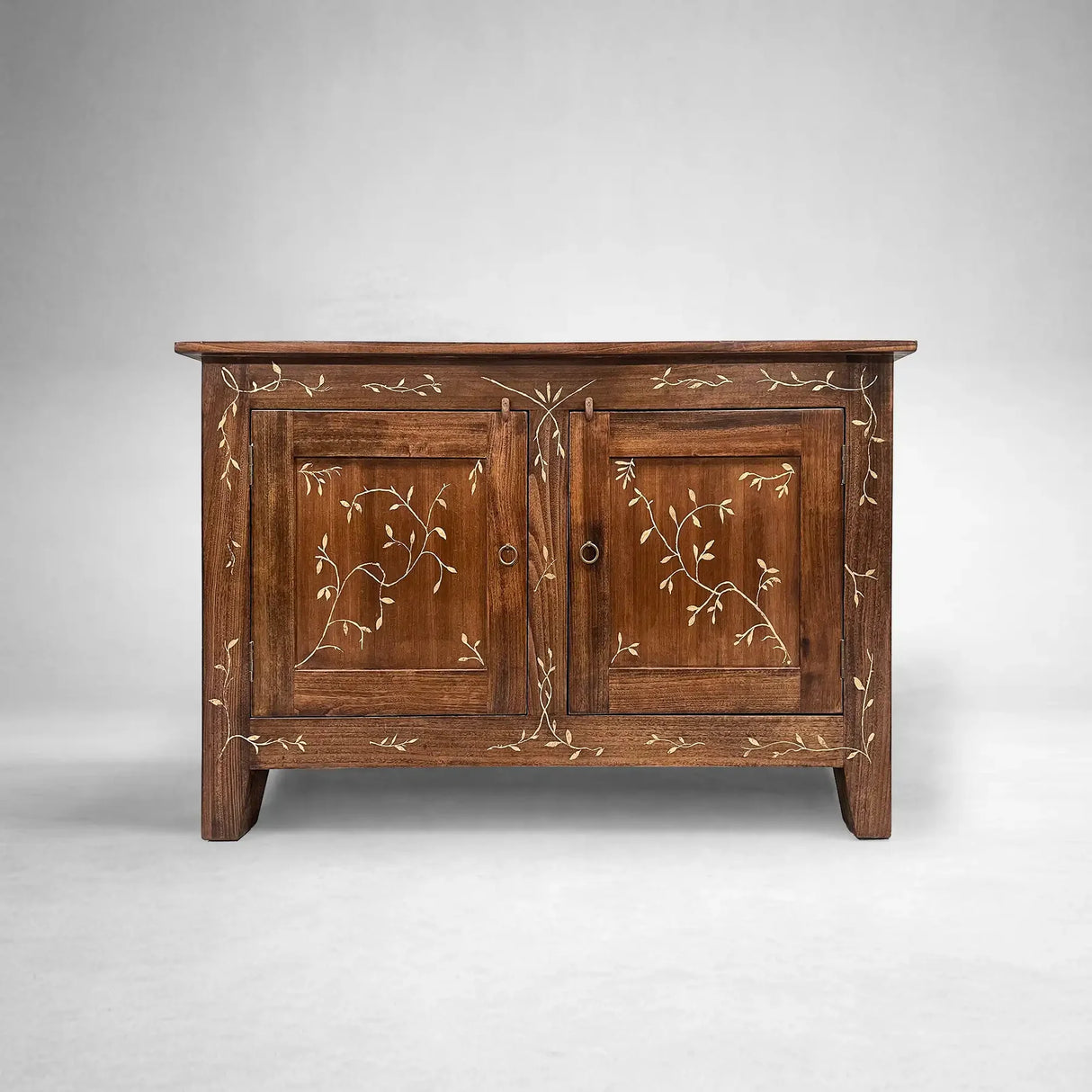 Stefania Hand-Painted Florals Buffet Cabinet