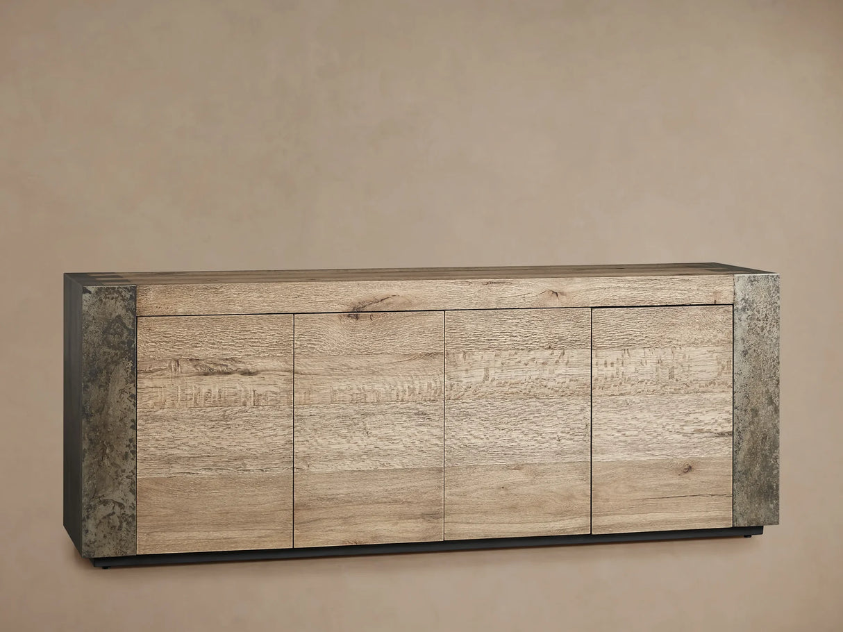 Telluride Oak Media Console