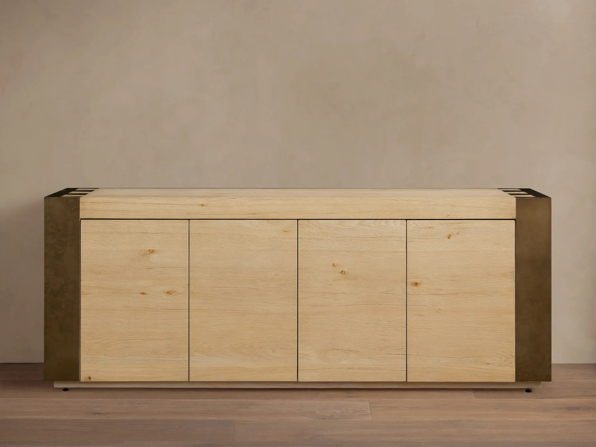 Telluride Oak Media Console