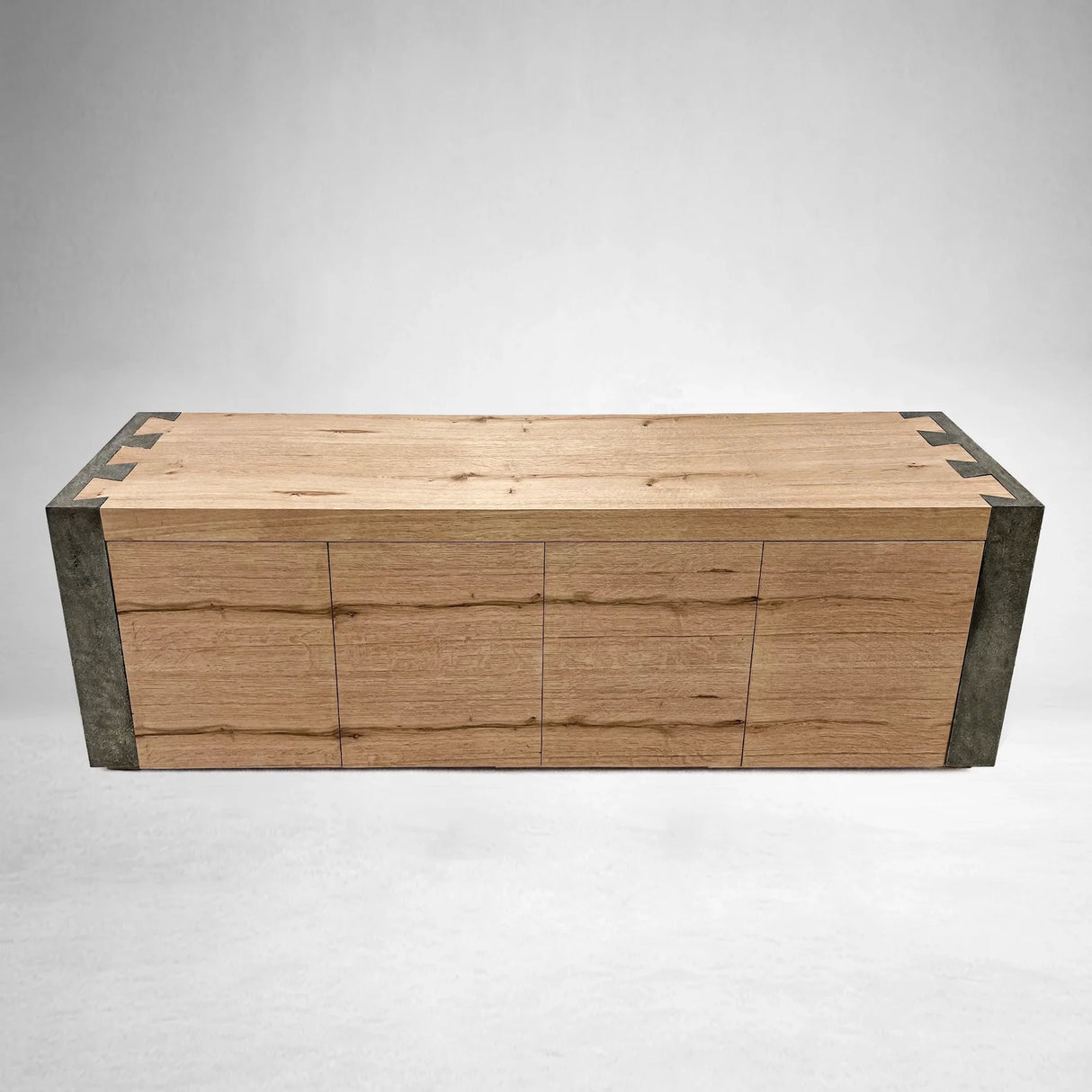 Telluride Oak Media Console