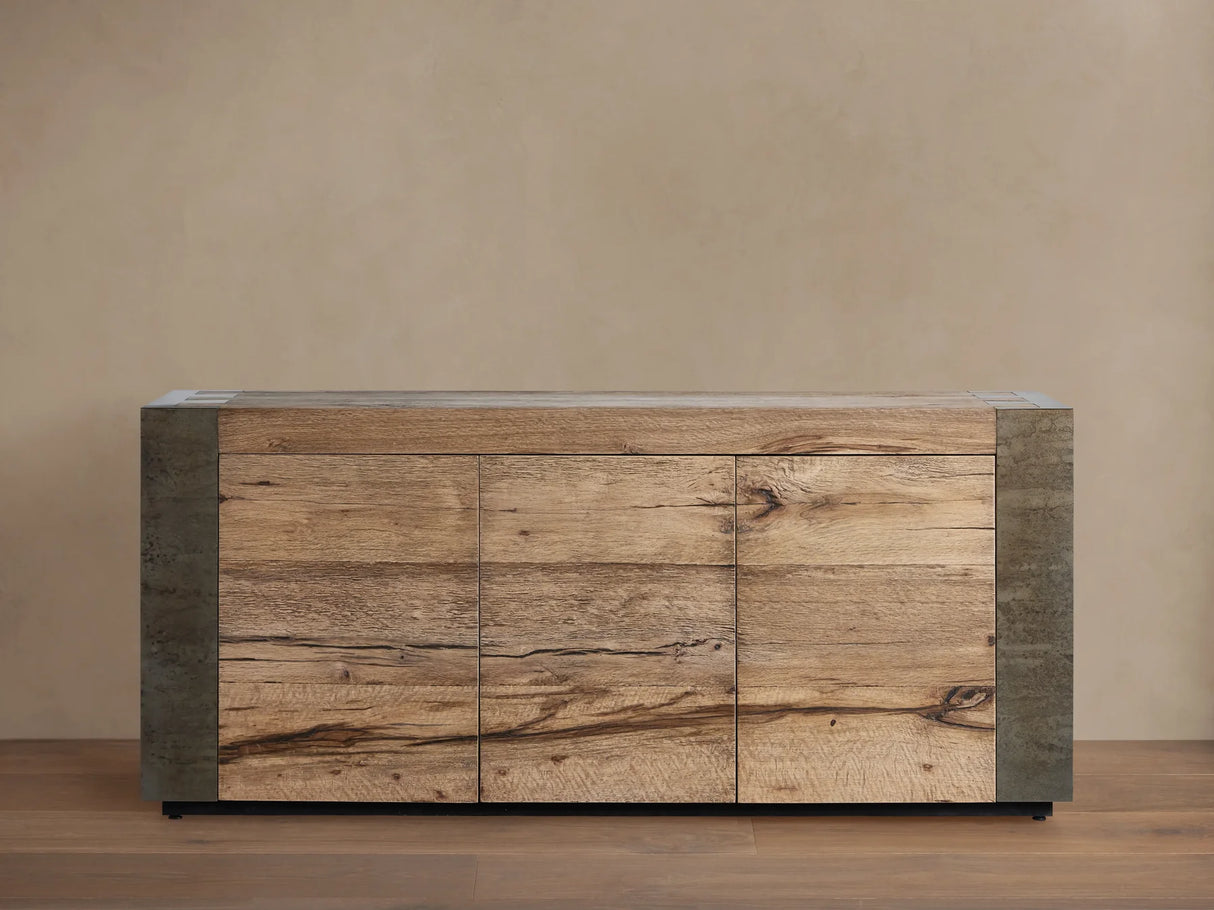 Telluride Oak Media Console