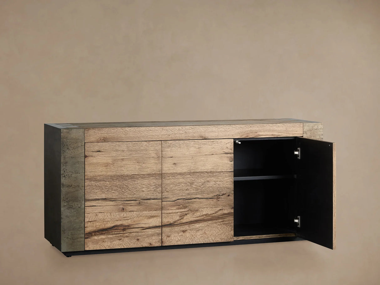 Telluride Oak Media Console