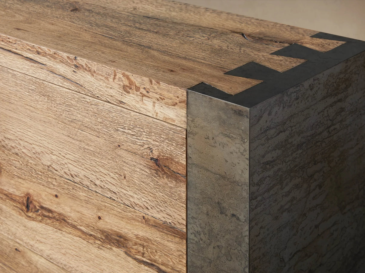 Telluride Oak Media Console