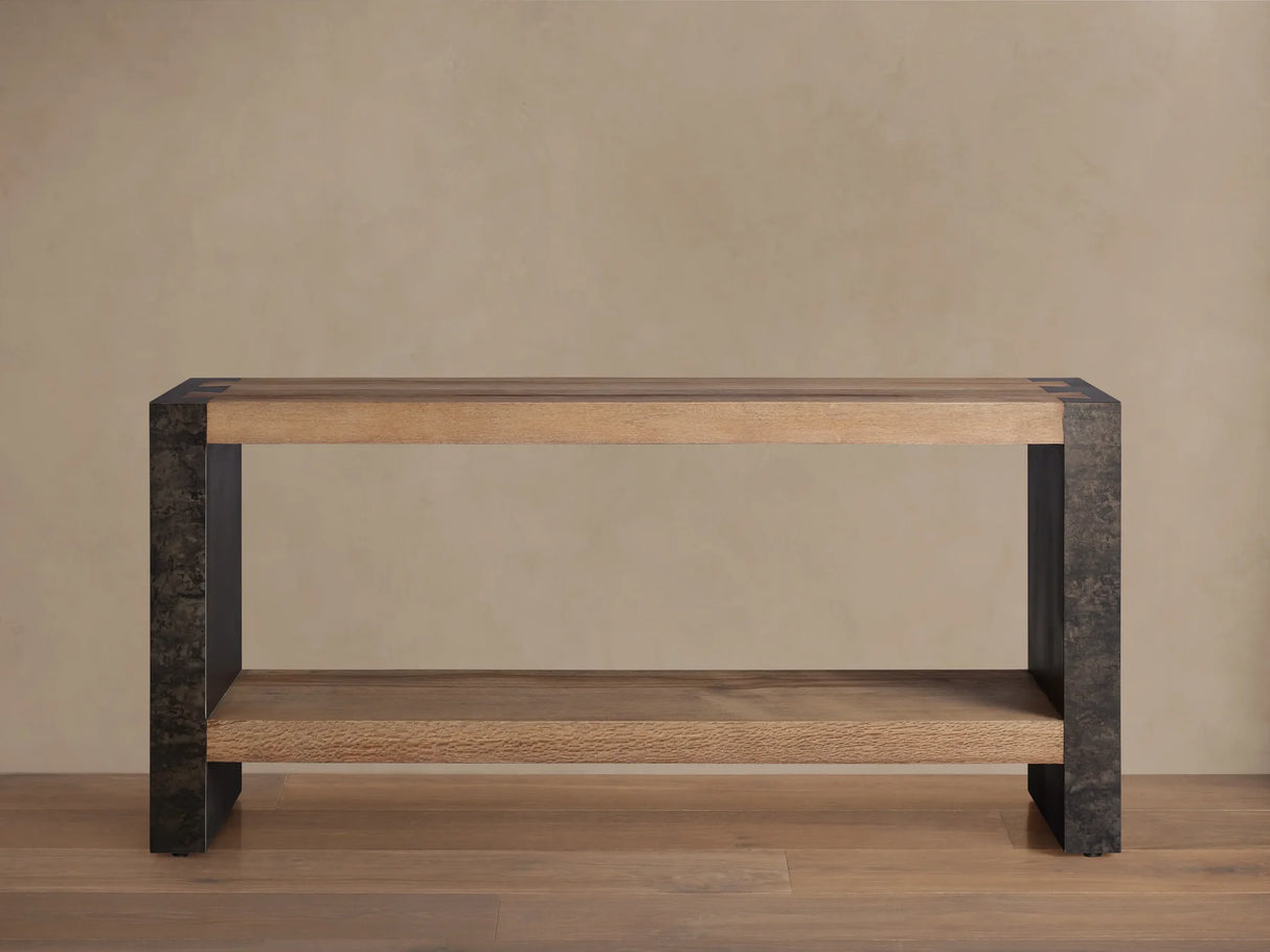Telluride Oak Console Table