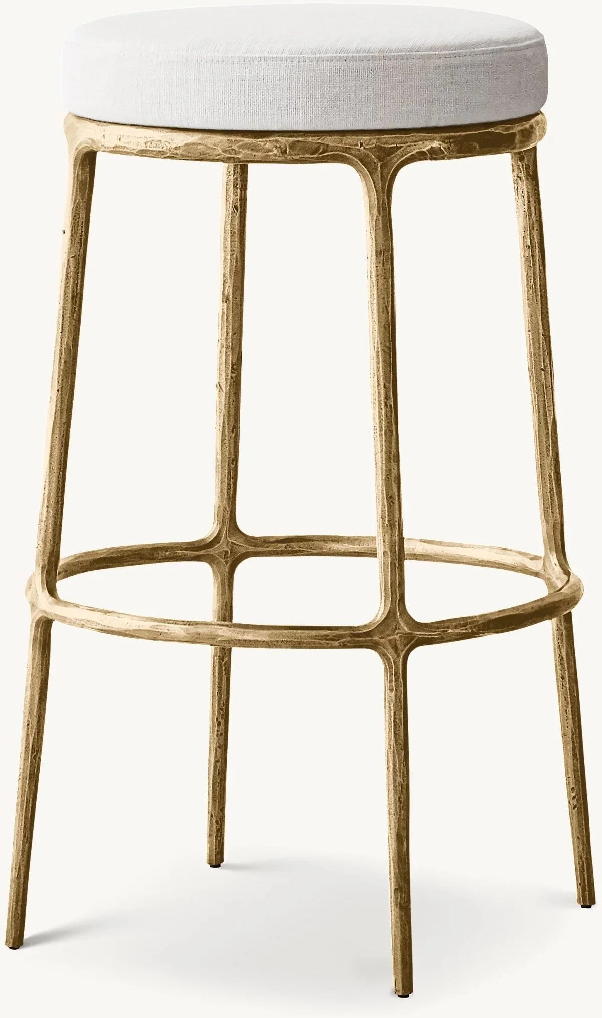 Thaddeus Backless Swivel Bar Stool