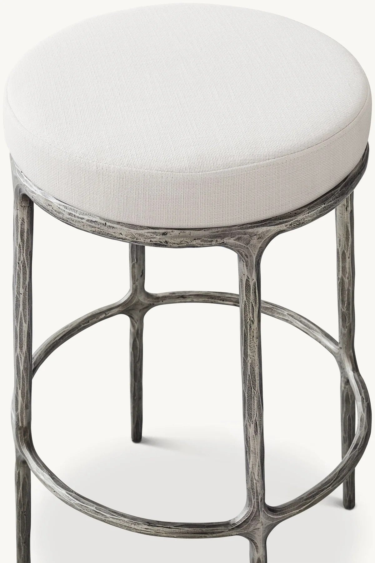 Thaddeus Backless Swivel Bar Stool