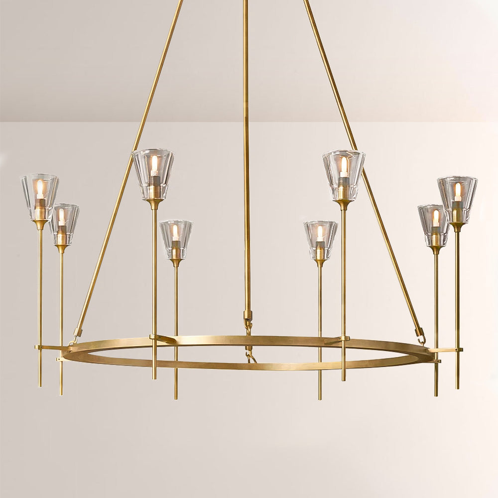 Torche Round Chandelier