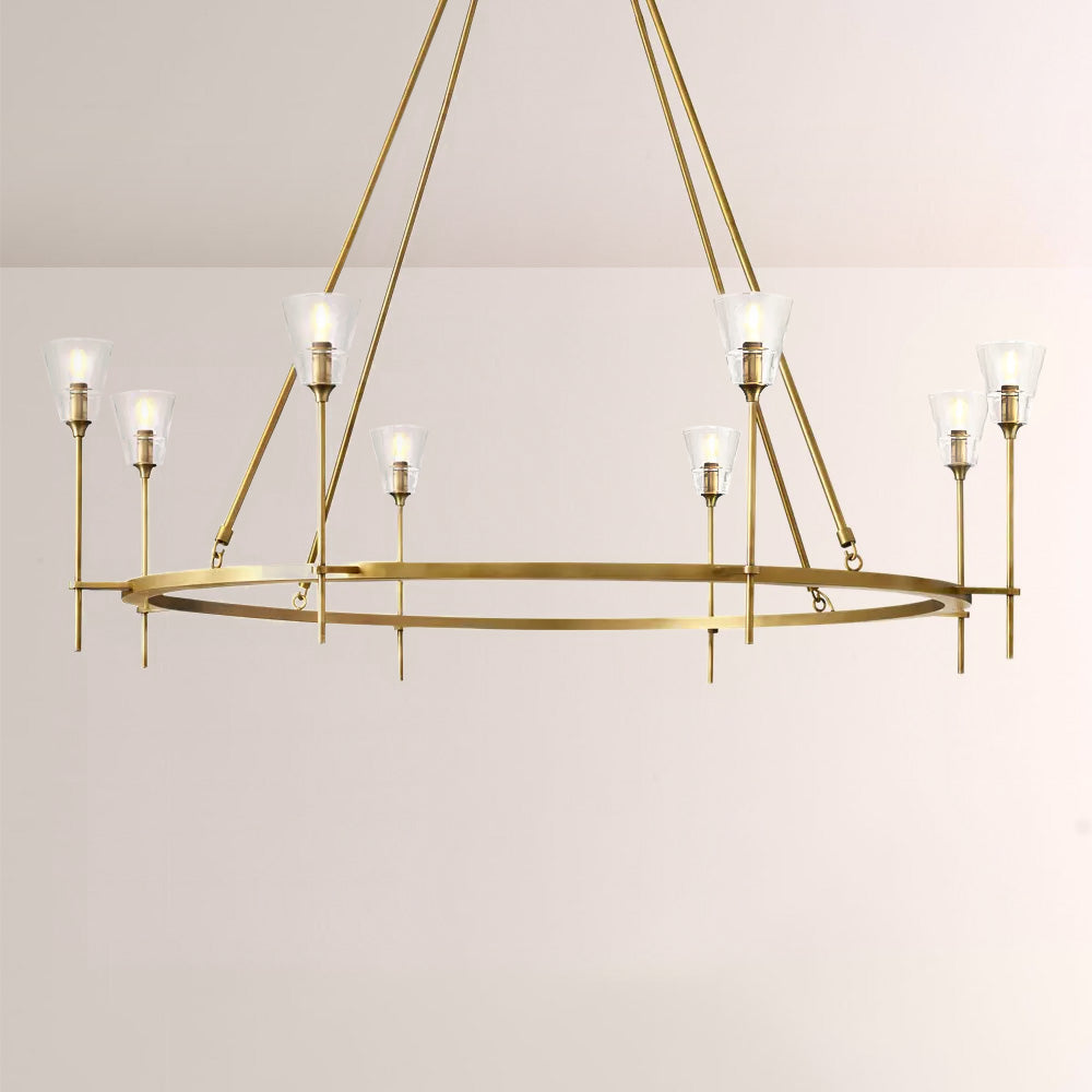 Torche Round Chandelier