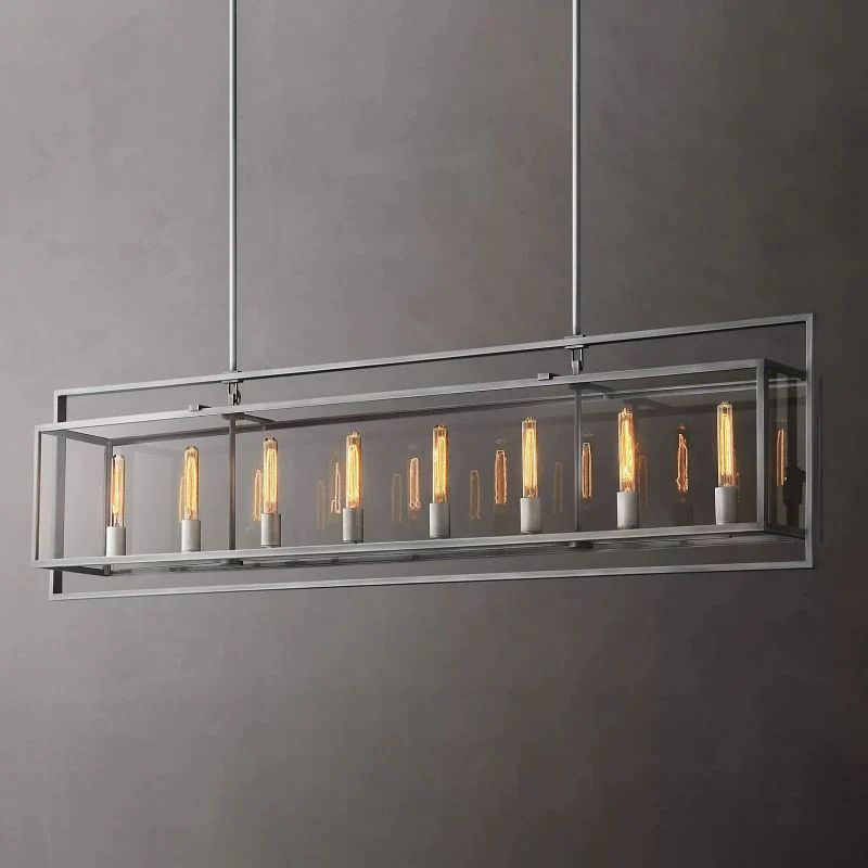 Valona Rectangular Chandelier 72"