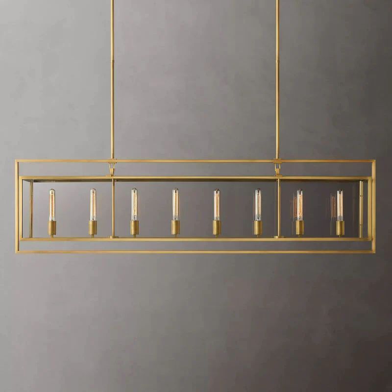 Valona Rectangular Chandelier 72"