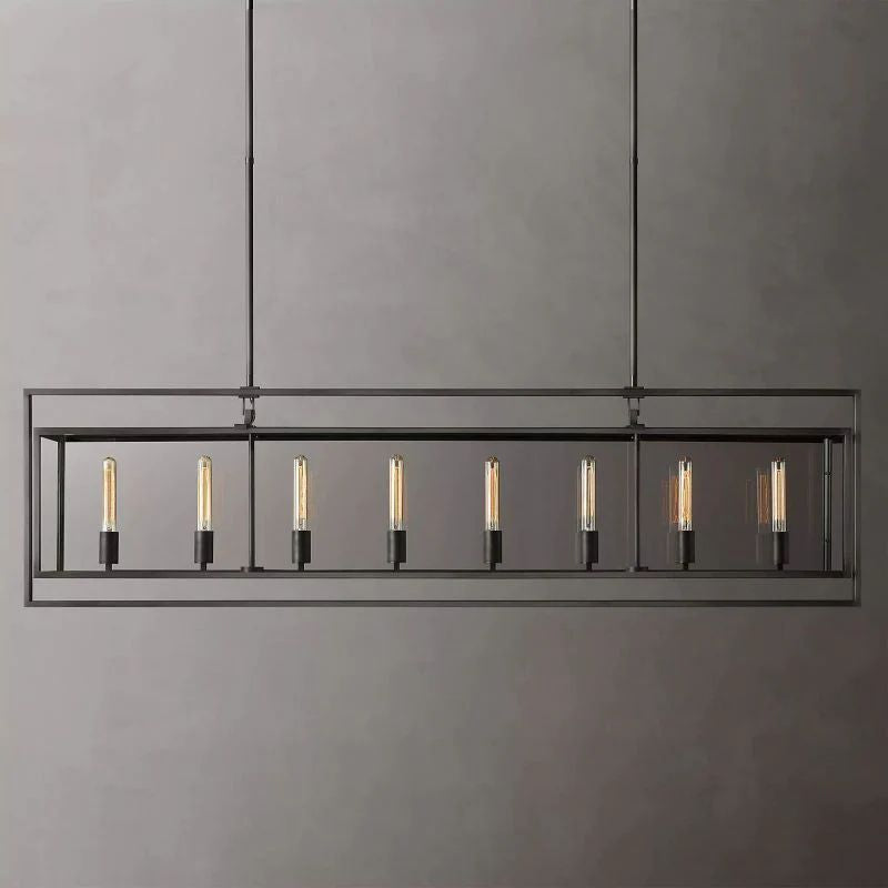 Valona Rectangular Chandelier 72"