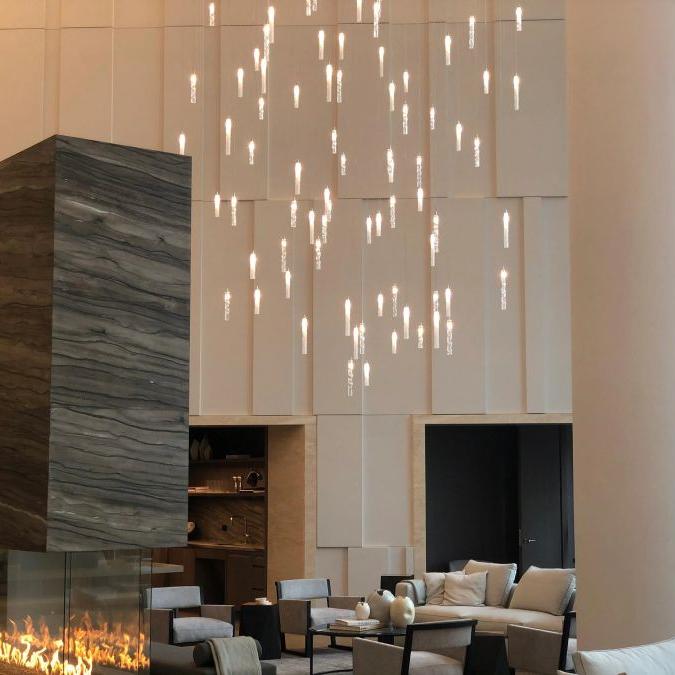 Wind Rectangle Chandelier