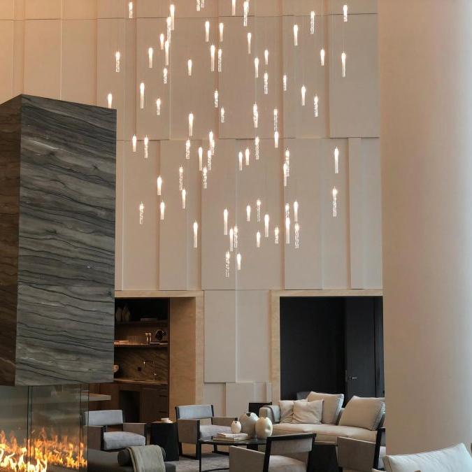 Wind Square Chandelier