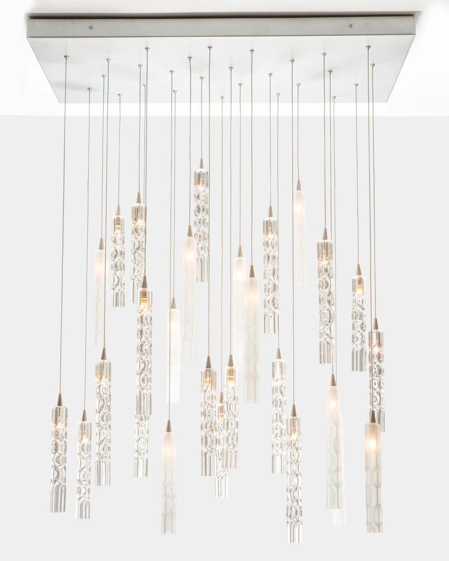 Wind Small Rectangle Chandelier
