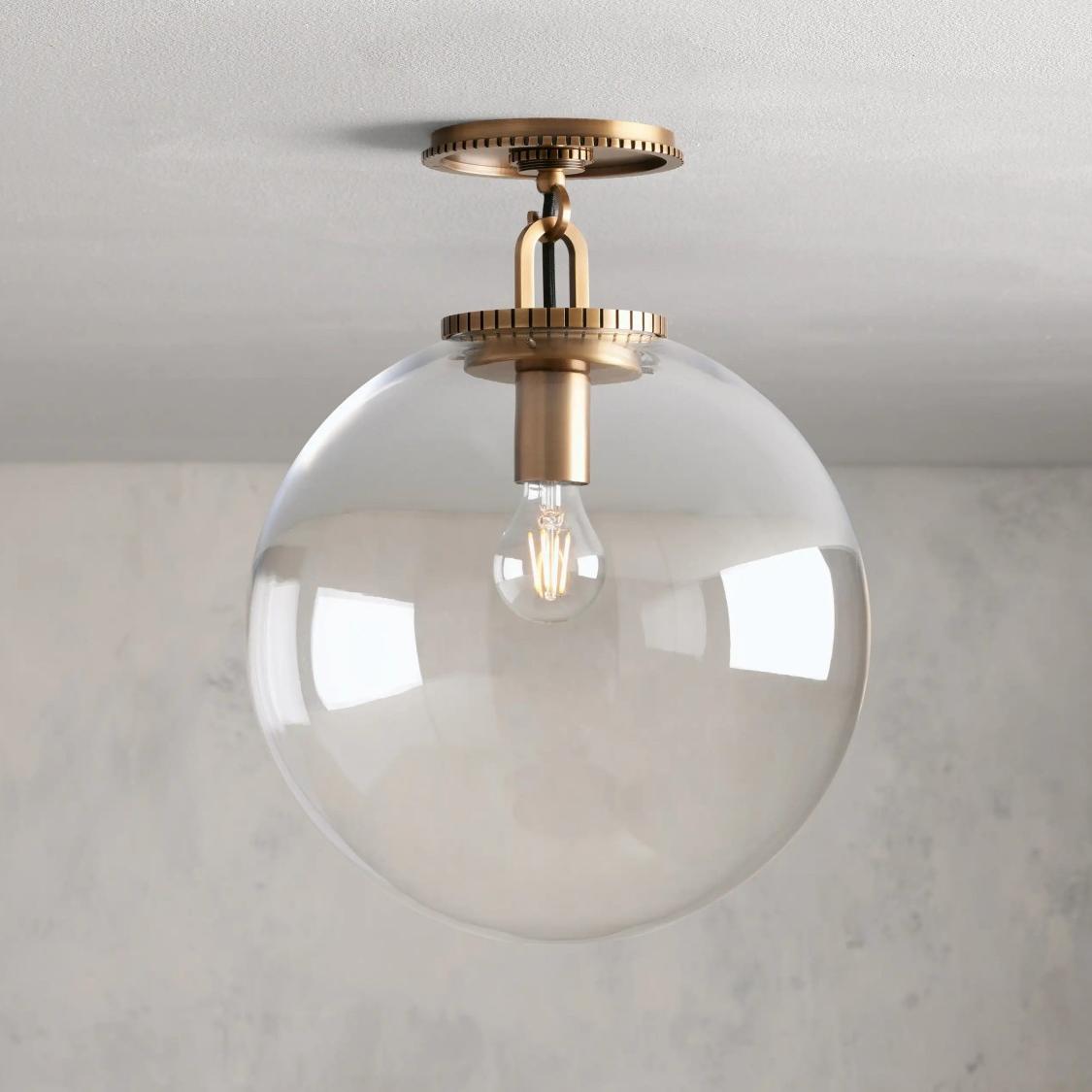 Wescott Globe Flush Mount