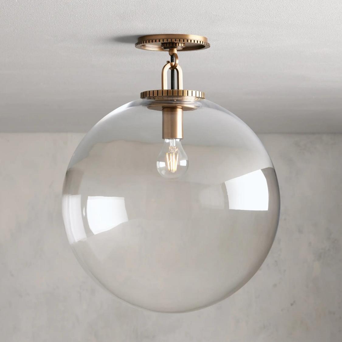 Wescott Globe Flush Mount