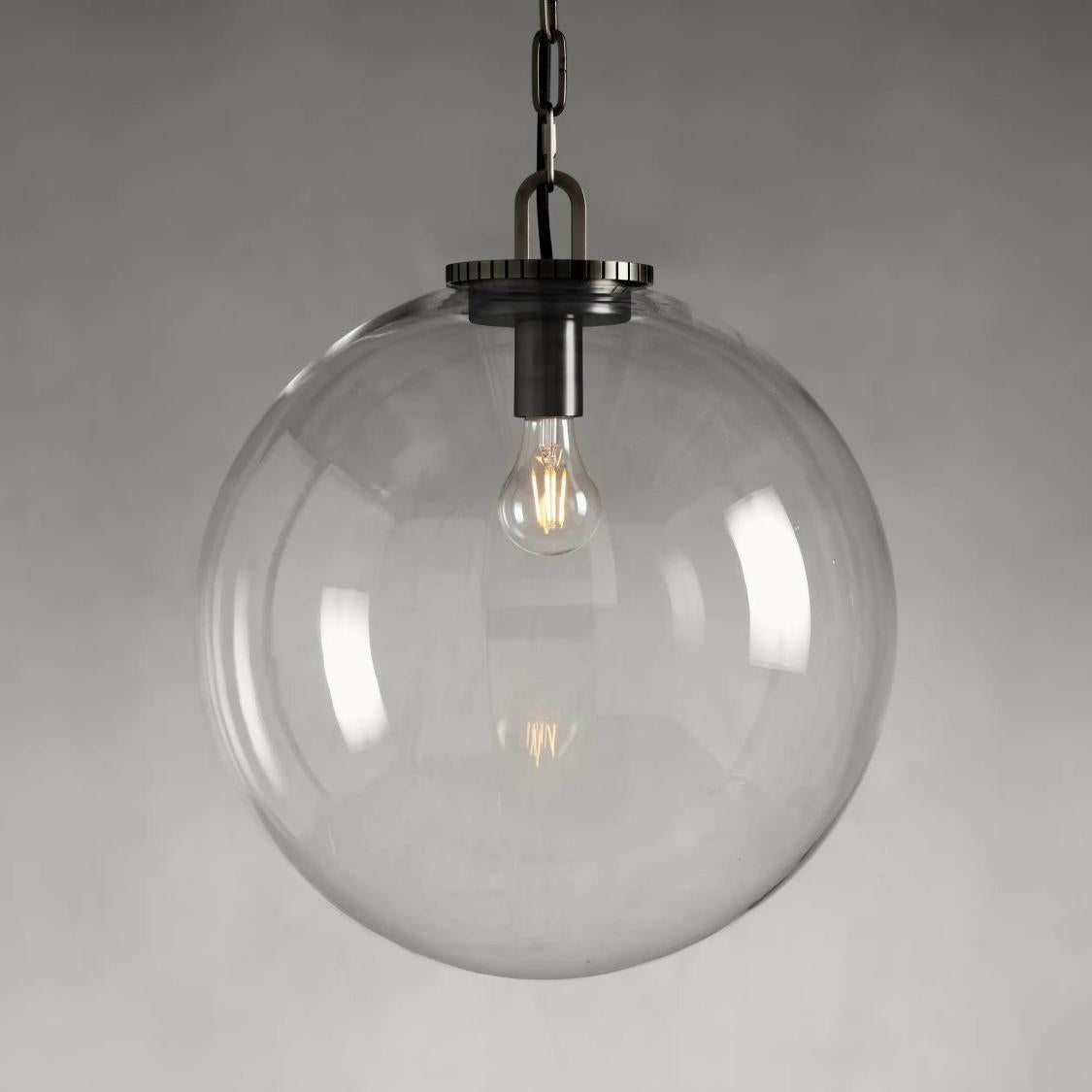 Wescott Globe Pendant with Chain
