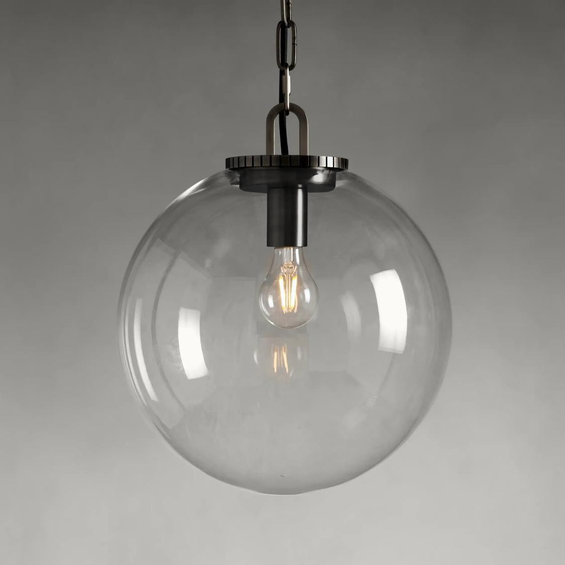 Wescott Globe Pendant with Chain