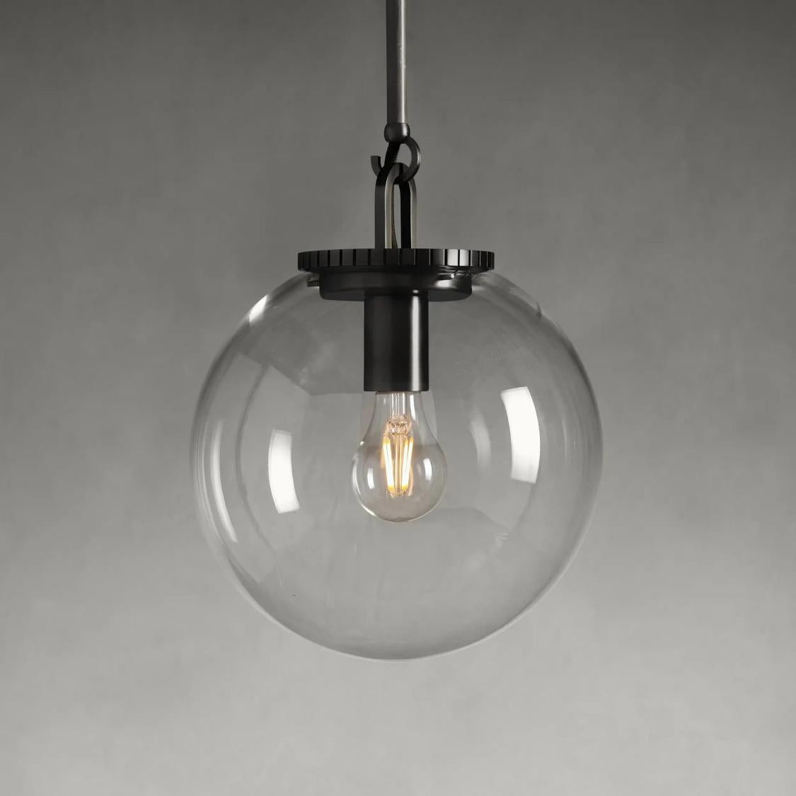 Wescott Globe Pendant with Rod