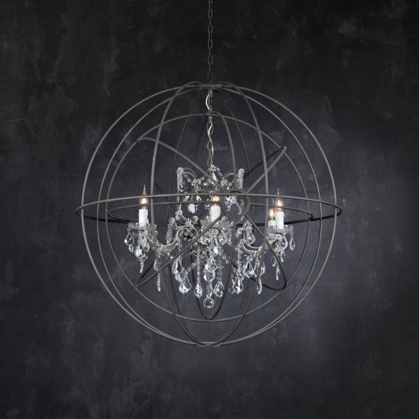 Zoraida Crystal Ball Chandelier