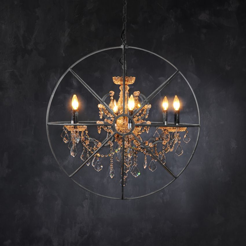 Zoraida Crystal Ball Chandelier