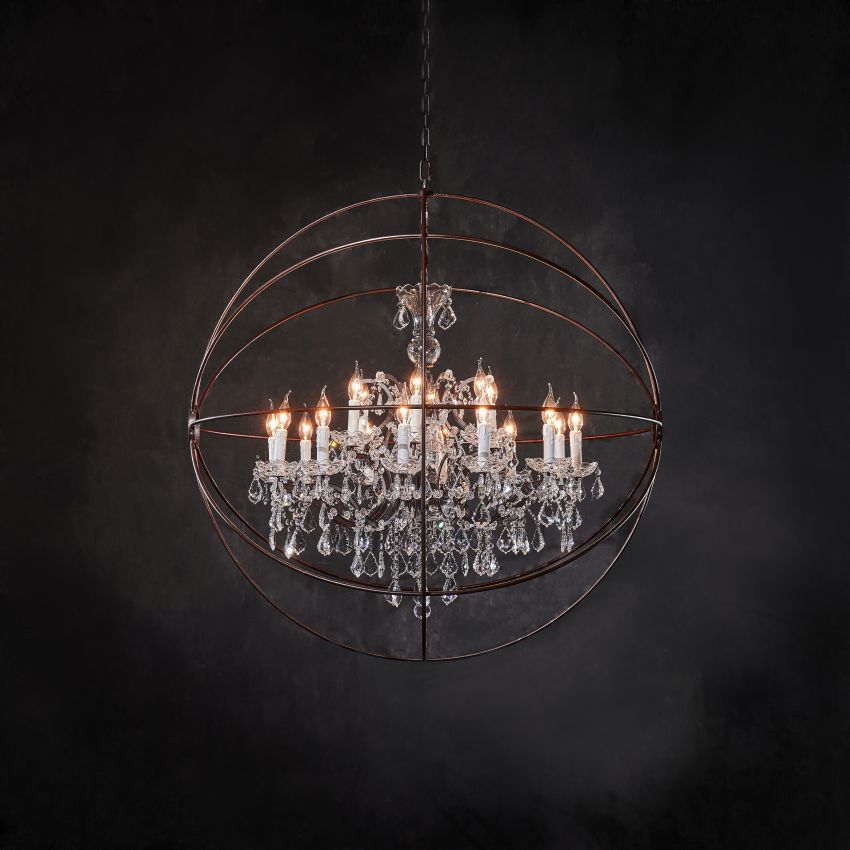 Zoraida Crystal Ball Chandelier