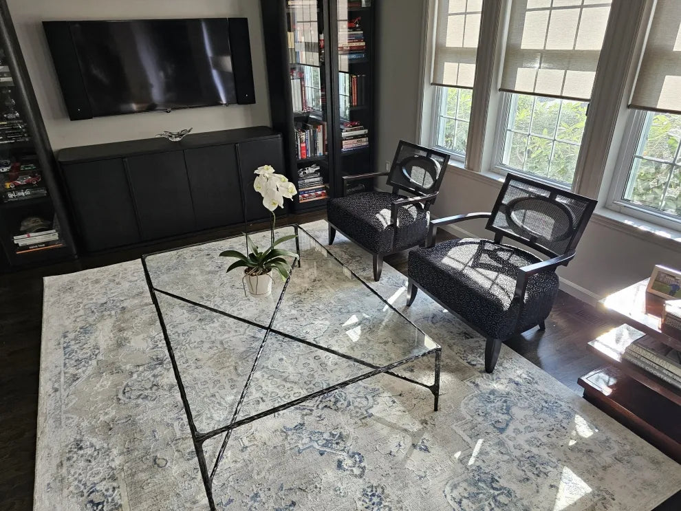 Thaddeus Glass Rectangular Coffee Table