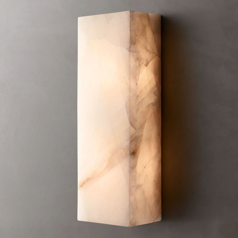 Alabaster Comiss Sconce