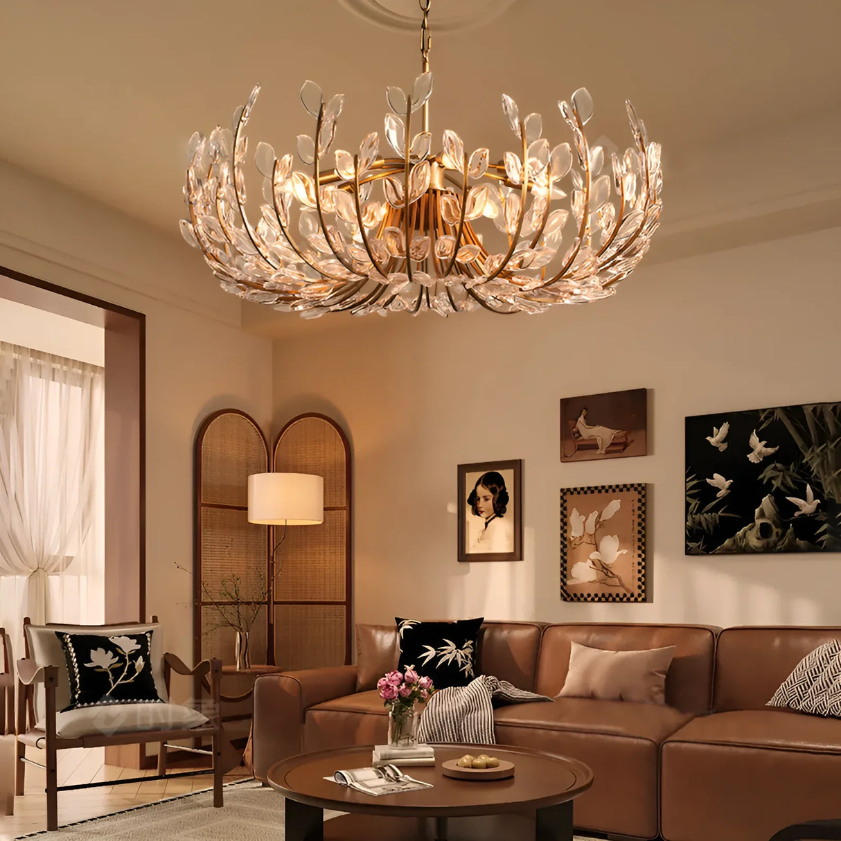 Adela 8 Light Chandelier 32“