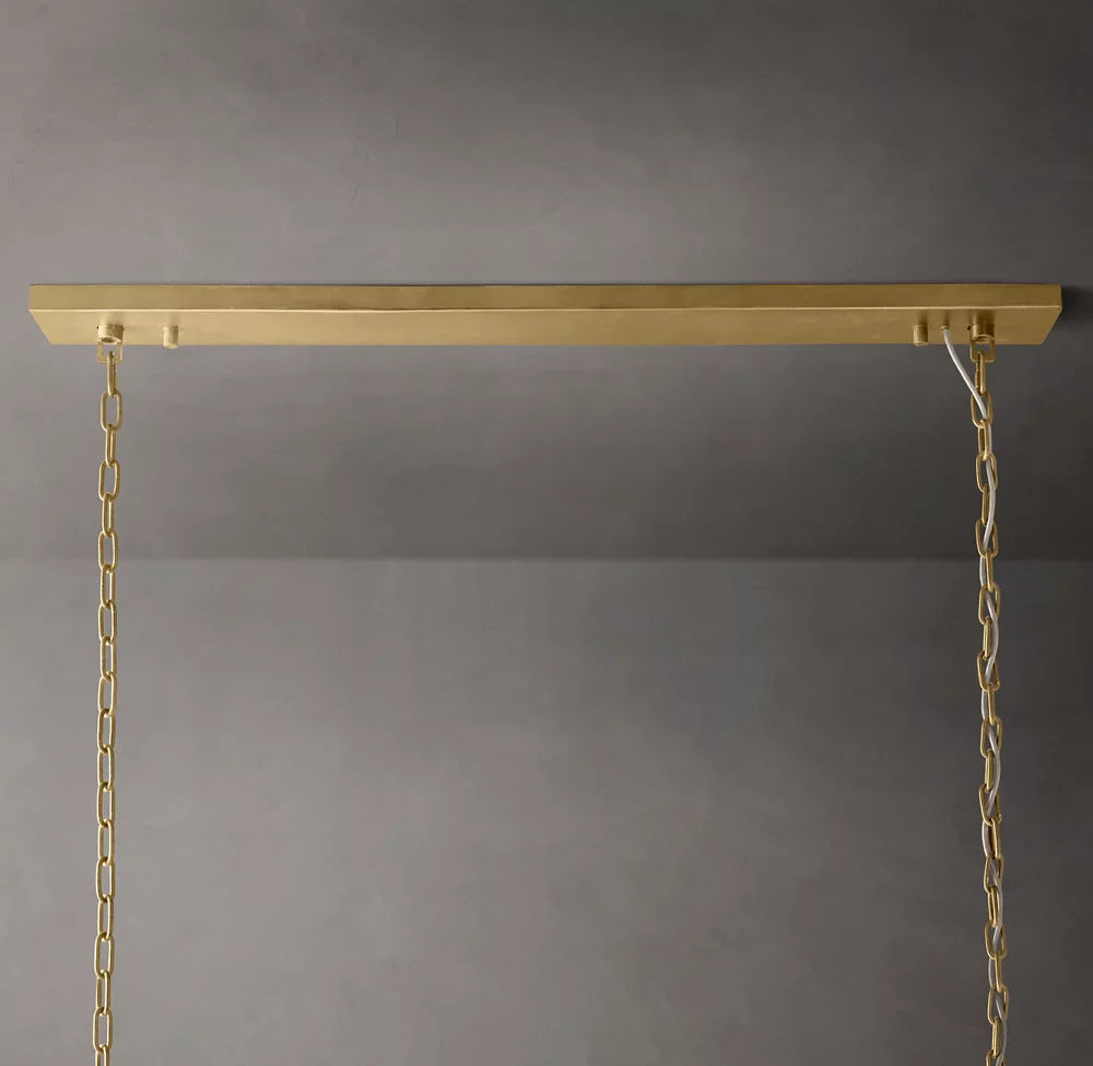 Leonor Rectangular Chandelier 72“