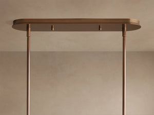 Daphne Metal Linear Chandelier