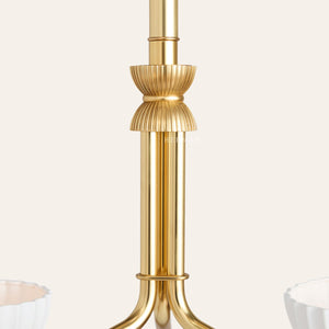 Enzo 48" Glass Round Chandelier