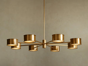 Daphne Metal Round Chandelier