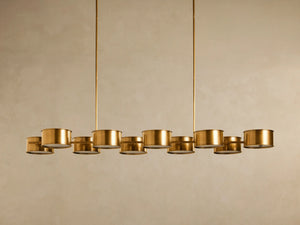 Daphne Metal Linear Chandelier