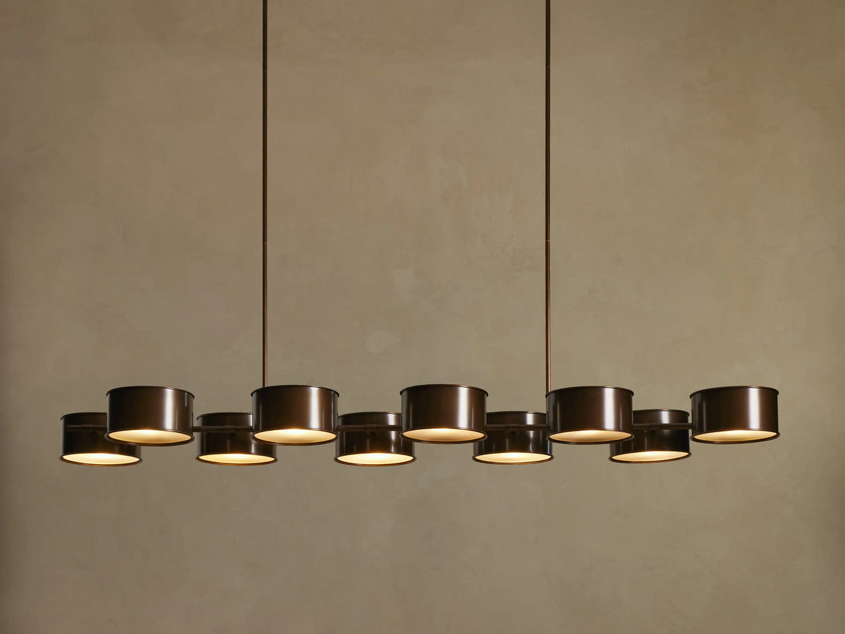 Daphne Metal Linear Chandelier