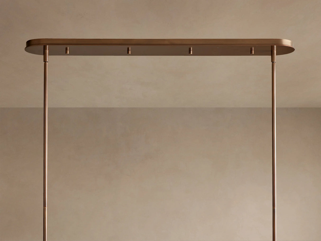 Daphne Metal Linear Chandelier