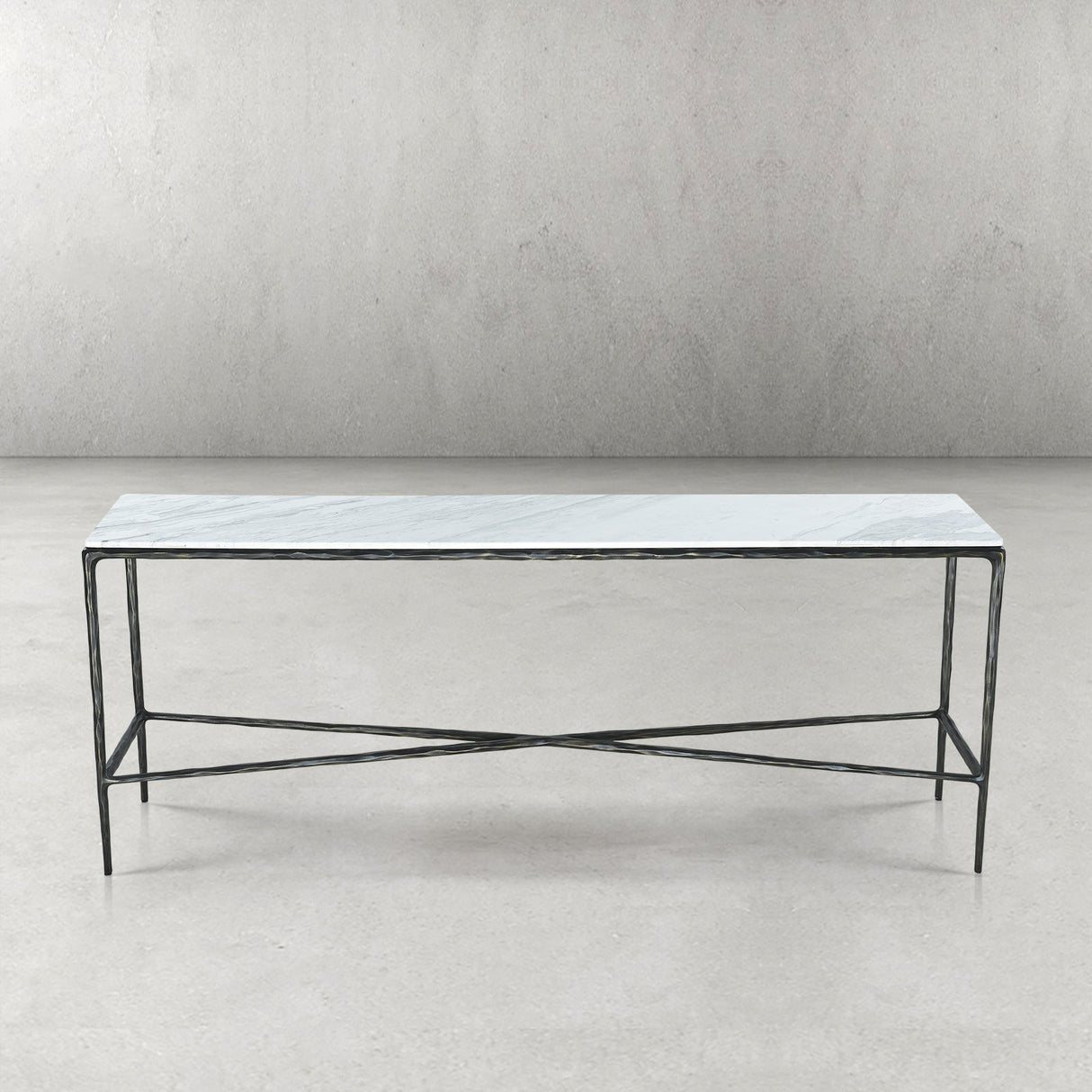 Thaddeus Marble Console Table 48"W,60"W,72"W