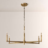Logan Forged Round Chandelier 48"