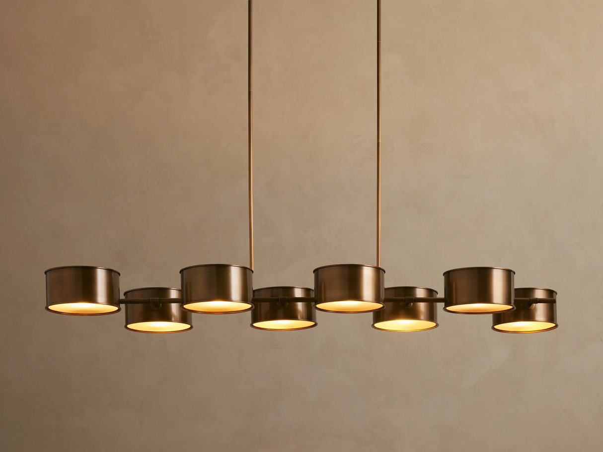 Daphne Metal Linear Chandelier