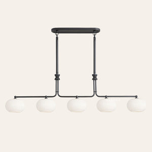 Enzo 60" 5-Light Linear Chandelier