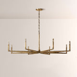 Logan Forged Round Chandelier 72"
