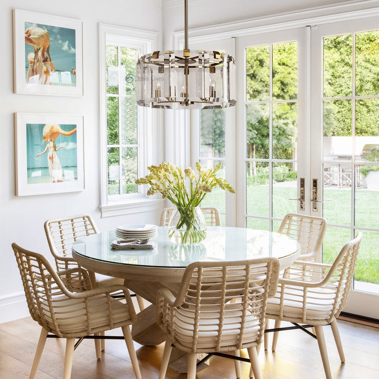 Modern Amaya Round Chandelier