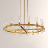 Tara Led Round Chandelier 48"