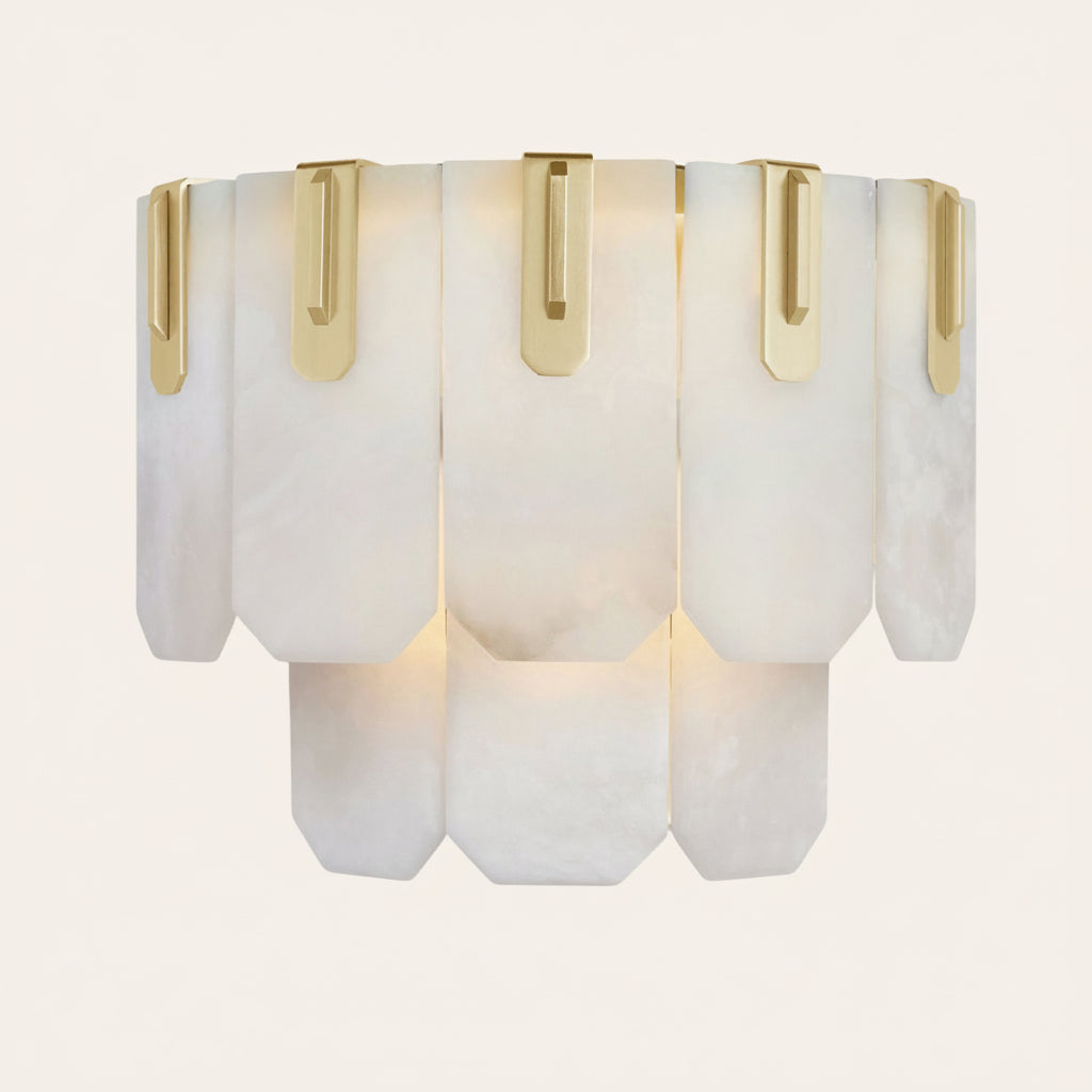 Nadia Alabaster LED Sconce