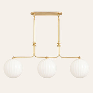 Enzo 60" 3-Light Linear Chandelier