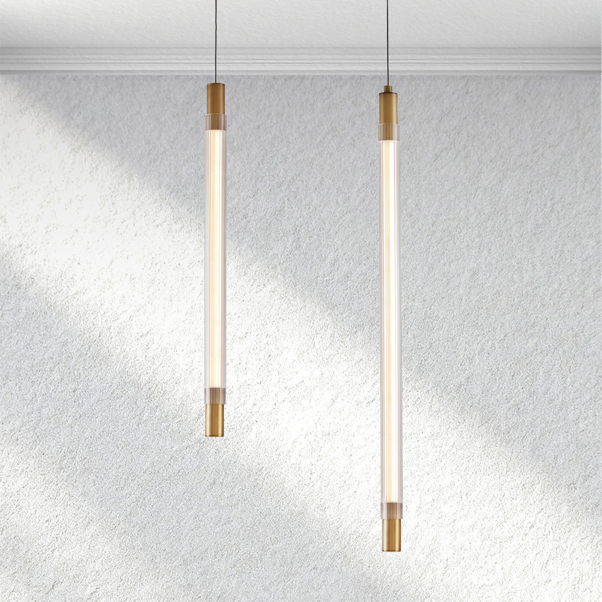 Halo Everglow Vertical Tube Pendant