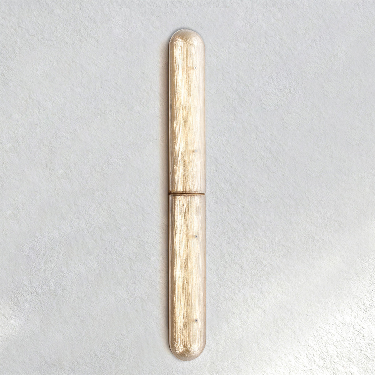 Halo Eclipse Linear Gold Wall Sconce