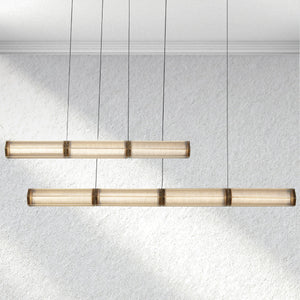 Furnviro Sunleaf Linear Chandelier