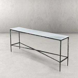 Thaddeus Marble Console Table 48"W,60"W,72"W