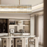 Fiona Rectangular Chandelier 54"